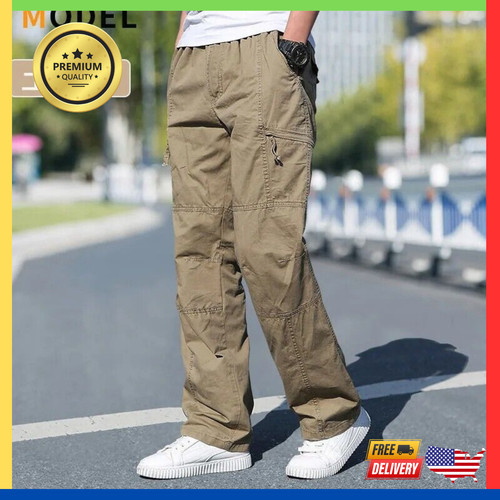 Pantaloni uomo cargo felpati - uomo,