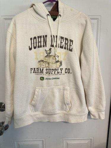 Felpa con cappuccio john deere - john,