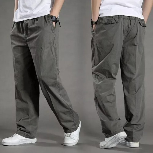 Pantaloni uomo cargo felpati - pantaloni,