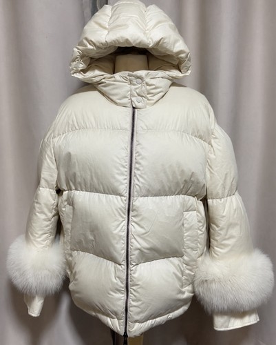 Giacca moncler panna con - giacca,
